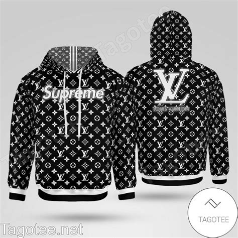 supreme louis vuitton hoodie large|louis vuitton supreme monogram.